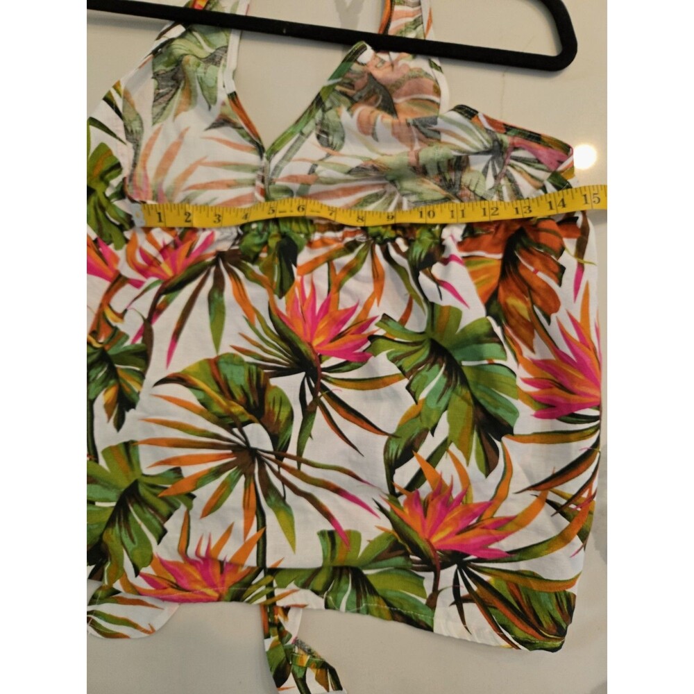 INC Tropical Design Halter Top - Picture 5 of 9